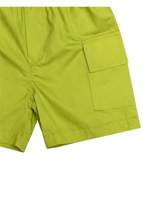 Green cotton baby Bermuda shorts Manuel Ritz | 3450VERDE